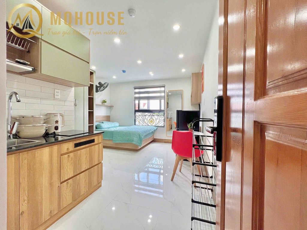 Căn hộ dịch vụ cho thuê tại Gò Vấp 35m² giá 7.2 triệu - Full nội thất cao cấp