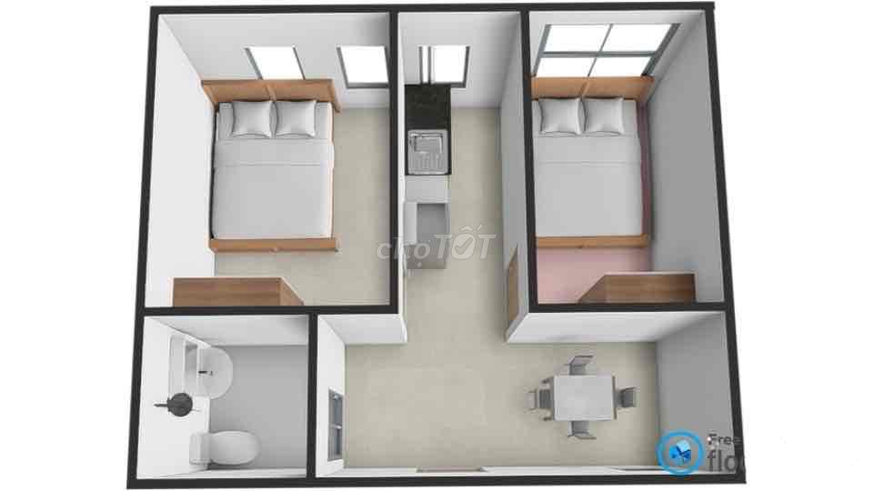 Căn hộ 2 Phòng ngủ Quận Gò Vấp 40m² giá 6.5 triệu - Full nội thất, vào ở ngay!