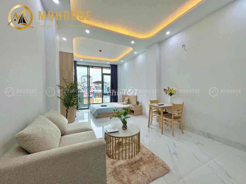 Căn hộ 1 phòng ngủ quận Bình Thạnh 40m² giá 7.5 triệu - Full nội thất, dọn vào ở ngay!