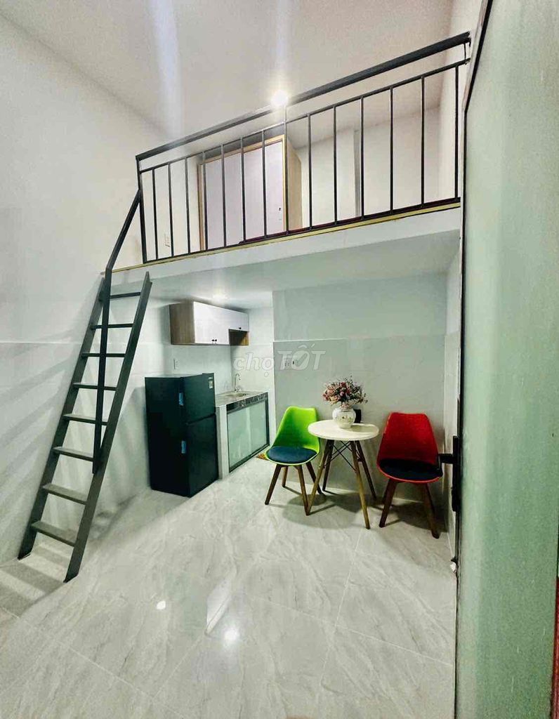 Phòng cho thuê có gác ở Phước Kiển, Nhà Bè 28m² giá 4.5 triệu - Full nội thất mới 100%!