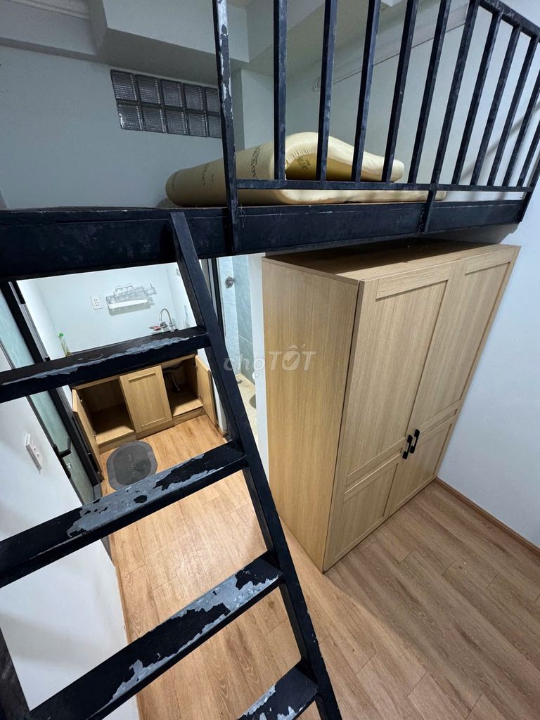 Căn hộ cho thuê Phạm Hùng, Quận 8 - 35m² giá 5.2 triệu - Tiện nghi đầy đủ, thoáng mát!