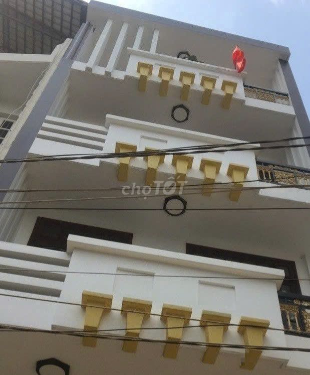 Nhà phố HXH 163/6B Tô Hiến Thành, Q. 10, 72m² - Nhà mới đẹp, cho thuê ngay!