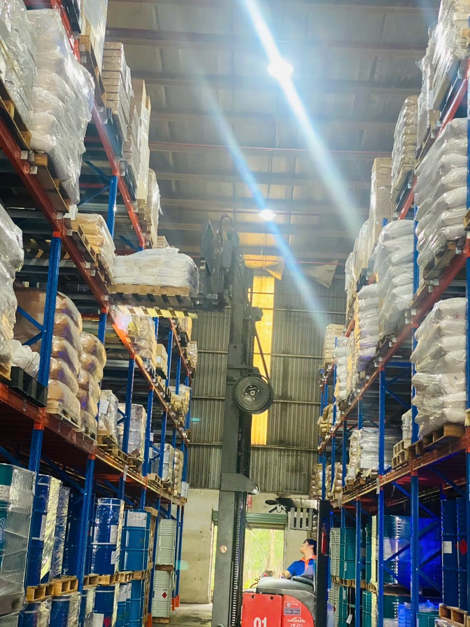 Cho thuê kho chứa hàng tại Bình Dương 1000m² - Hạ tầng hiện đại, giá chỉ 68.000đ/m²