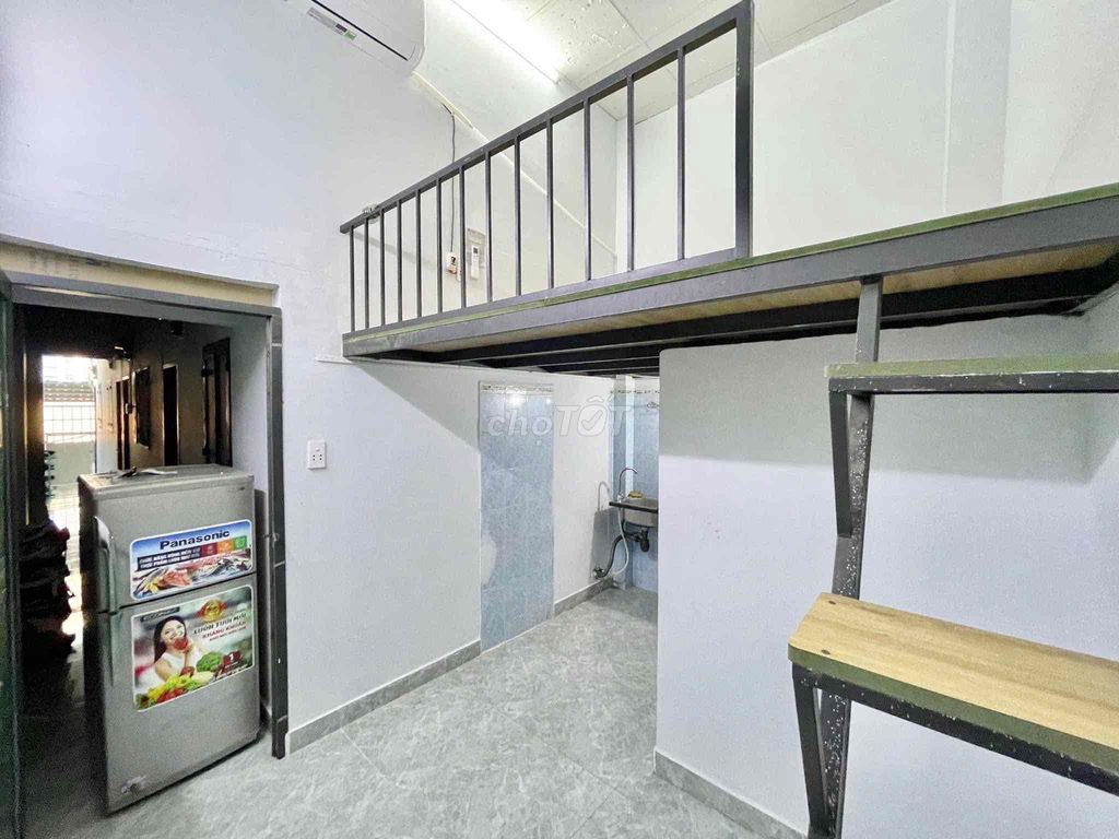 Phòng cho thuê Duplex Quang Trung 20m² giá 3.3 triệu - Đầy đủ nội thất, an ninh 24/7!