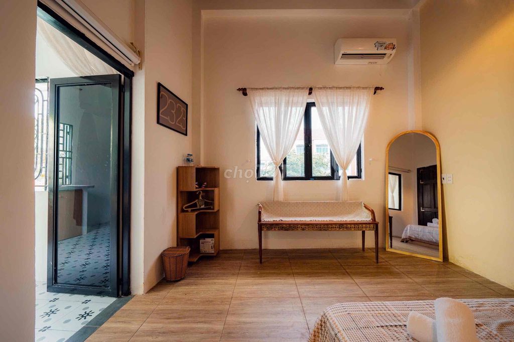 Căn hộ dịch vụ Hậu Giang 30m² giá 6.8 triệu - Tiện nghi đầy đủ, giờ giấc tự do!