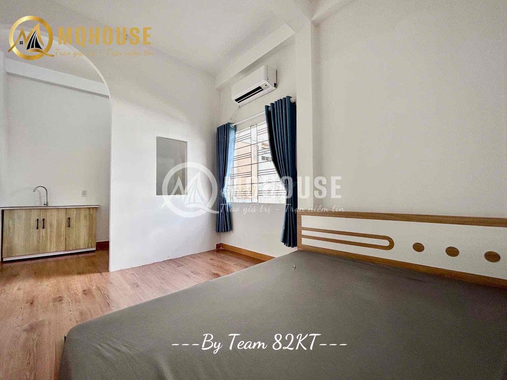 Căn hộ 1PN tách bếp tại Bình Thạnh 35m² giá 5.5 triệu - Full nội thất, an ninh 24/7!