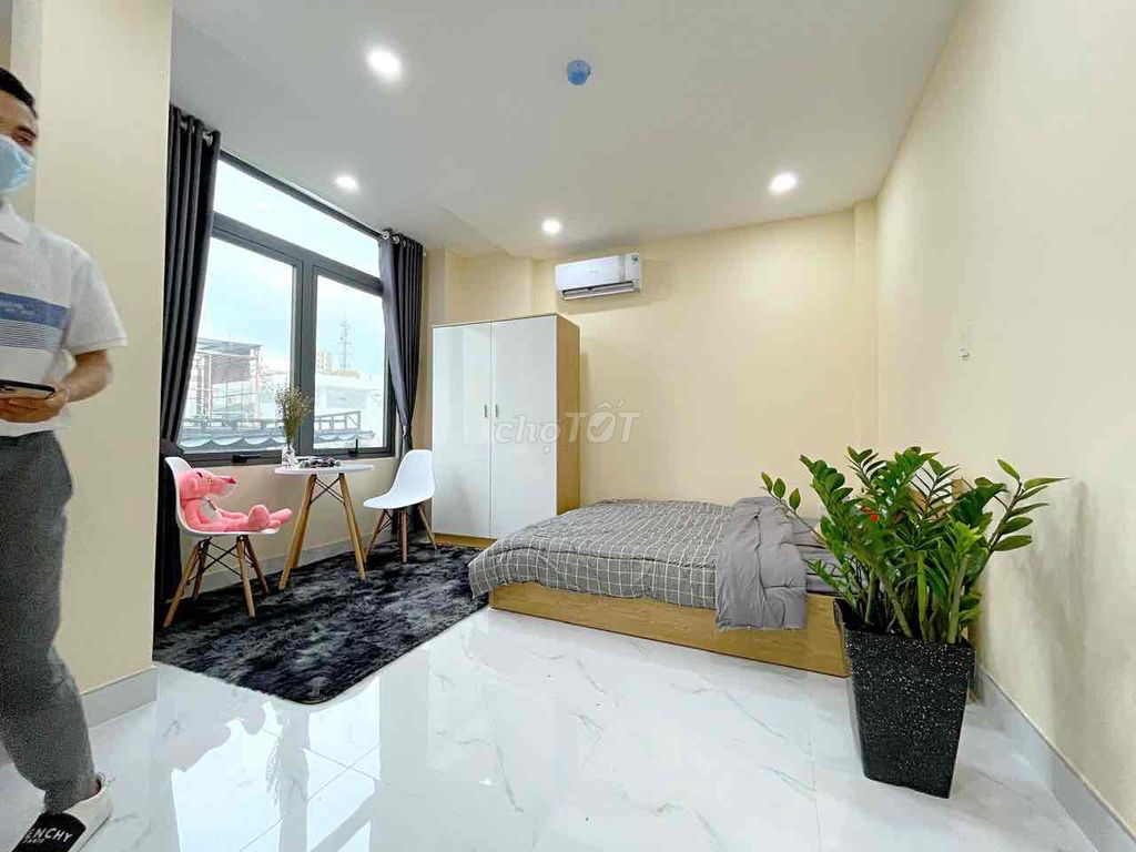 Căn hộ 35m² full nội thất tại Quận 3 - Gần Hồ Con Rùa, giá 6 triệu