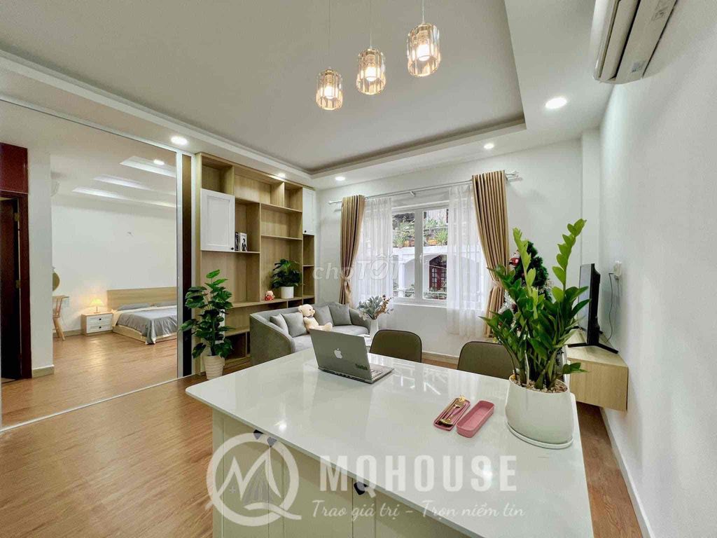 Căn hộ 1PN siêu xinh đường Nhất Chi Mai 50m² giá 8.5 triệu - Full nội thất, gần Etown!