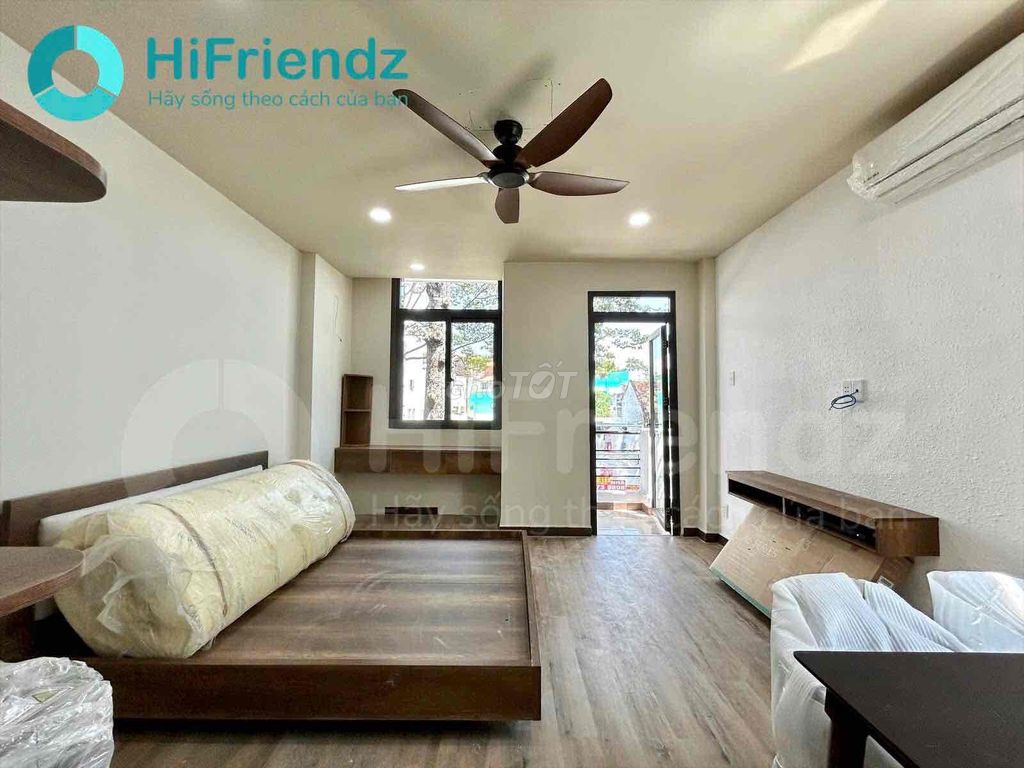 Căn hộ 1PN ban công 60m² quận 10 giá 12 triệu - Đầy đủ nội thất, sẵn sàng vào ở!