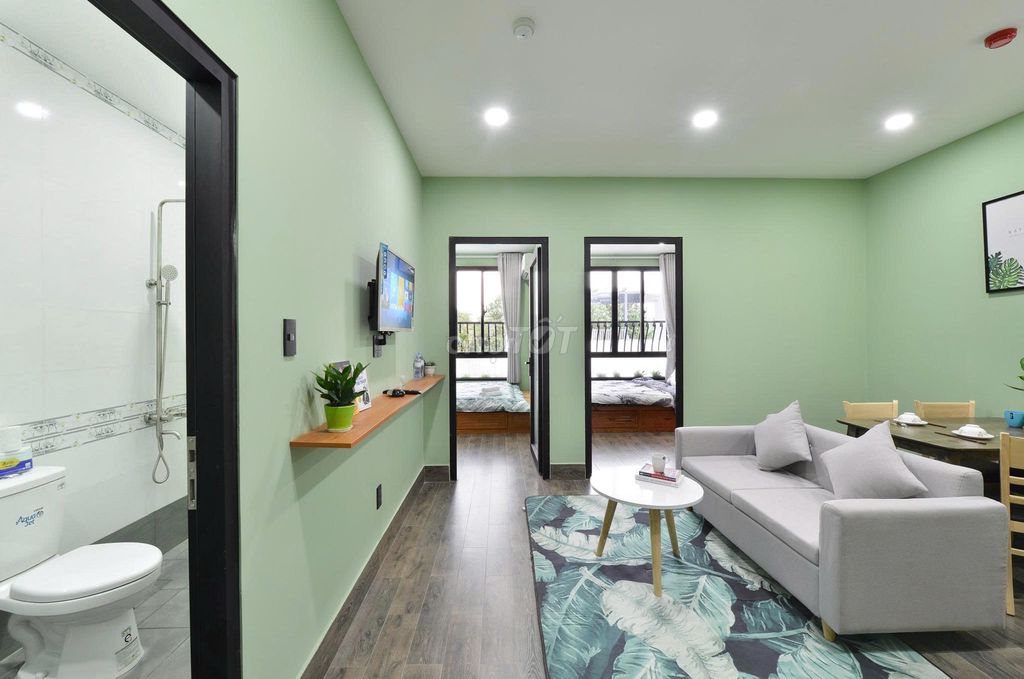 Căn hộ 2 Phòng Ngủ Xô Viết Nghệ Tĩnh - Ngã Tư Hàng Xanh - Giá 10.5 triệu!