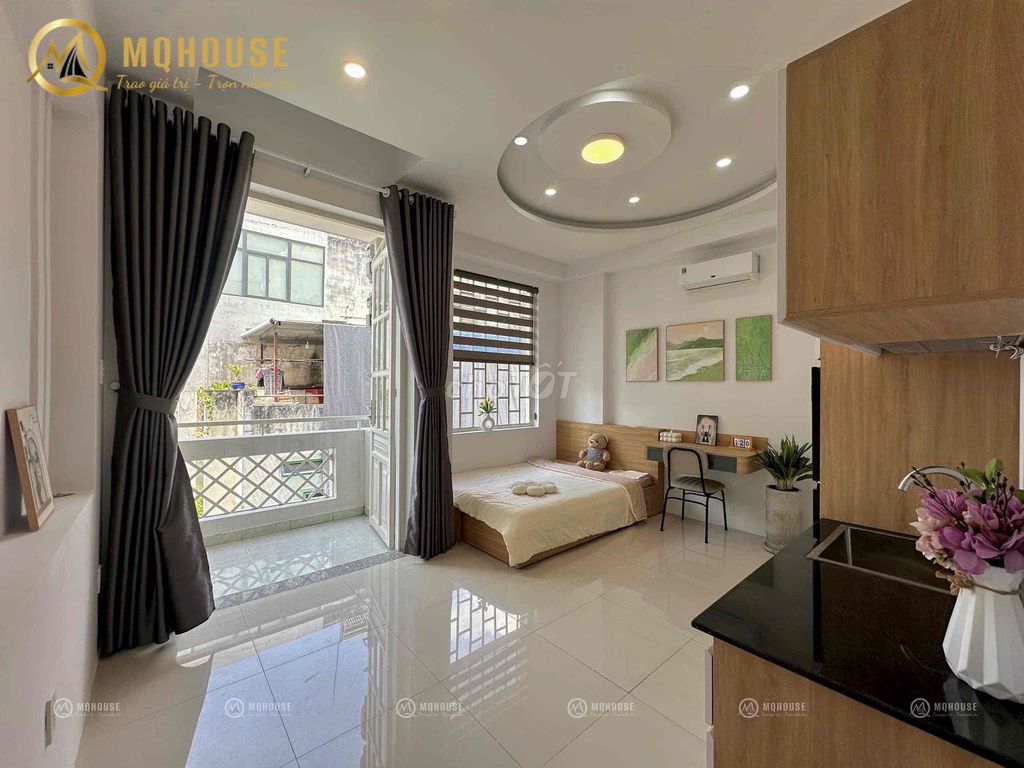 Cho thuê phòng studio Bancol 40m² giá 5 triệu - Full nội thất, giờ giấc tự do!