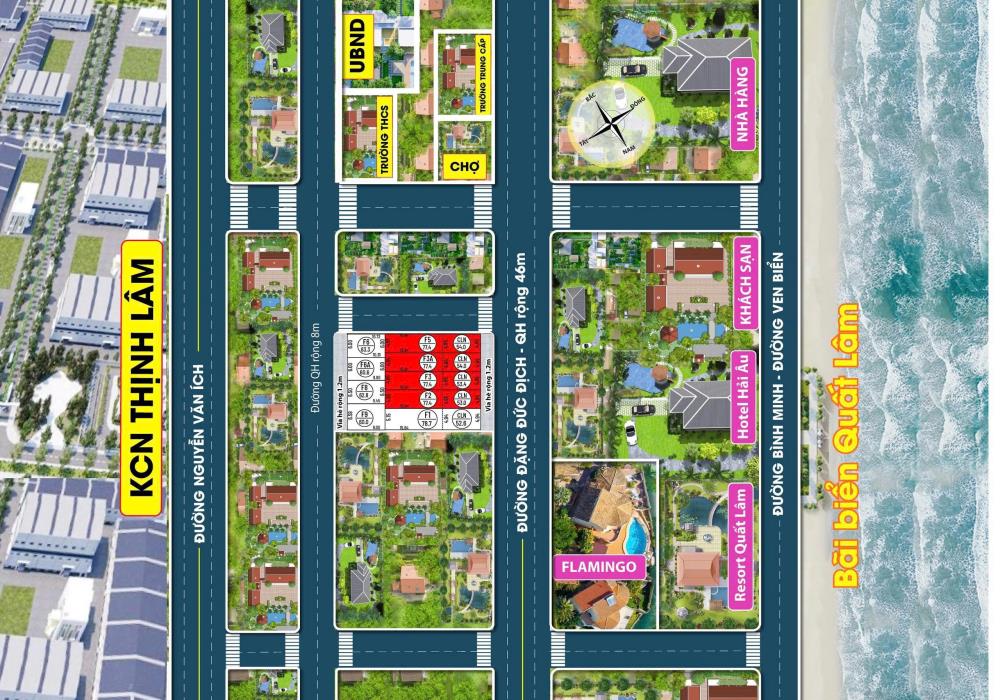 Đất nền ven biển Quất Lâm 60m² giá 1.69 tỷ - Cơ hội đầu tư vàng!