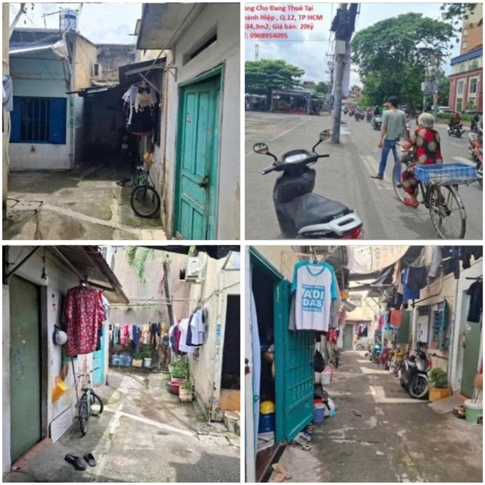 Lô đất 334,3m² tại Tân Chánh Hiệp, Q.12 - Đầu tư sinh lời với 17 phòng trọ cho thuê