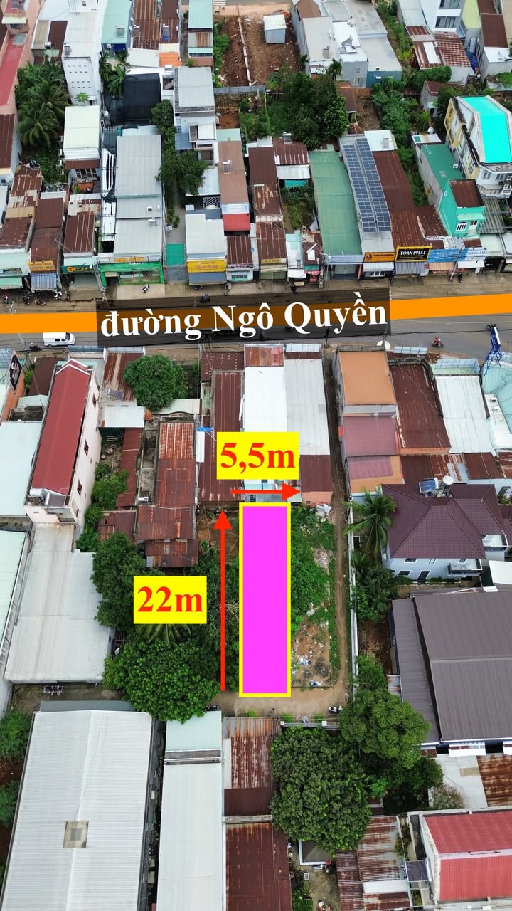 Đất nền 120m² đường Ngô Quyền, Long Khánh - Giá chỉ 1.3 tỷ thương lượng!