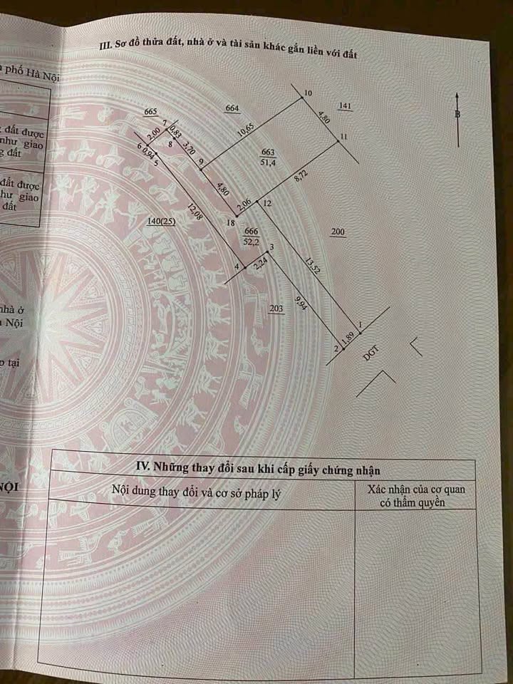 Đất nền trung tâm Thị trấn Phùng - Đan Phượng 51,4m² giá 4.112 tỷ - Vuông vắn, tiện ích đầy đủ!