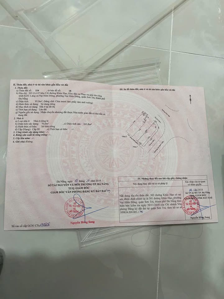 Nhà 2 tầng mặt tiền đường Khúc Hạo và Lê Cảnh Tuân 96m² giá 14 tỷ - Cơ hội đầu tư tuyệt vời!