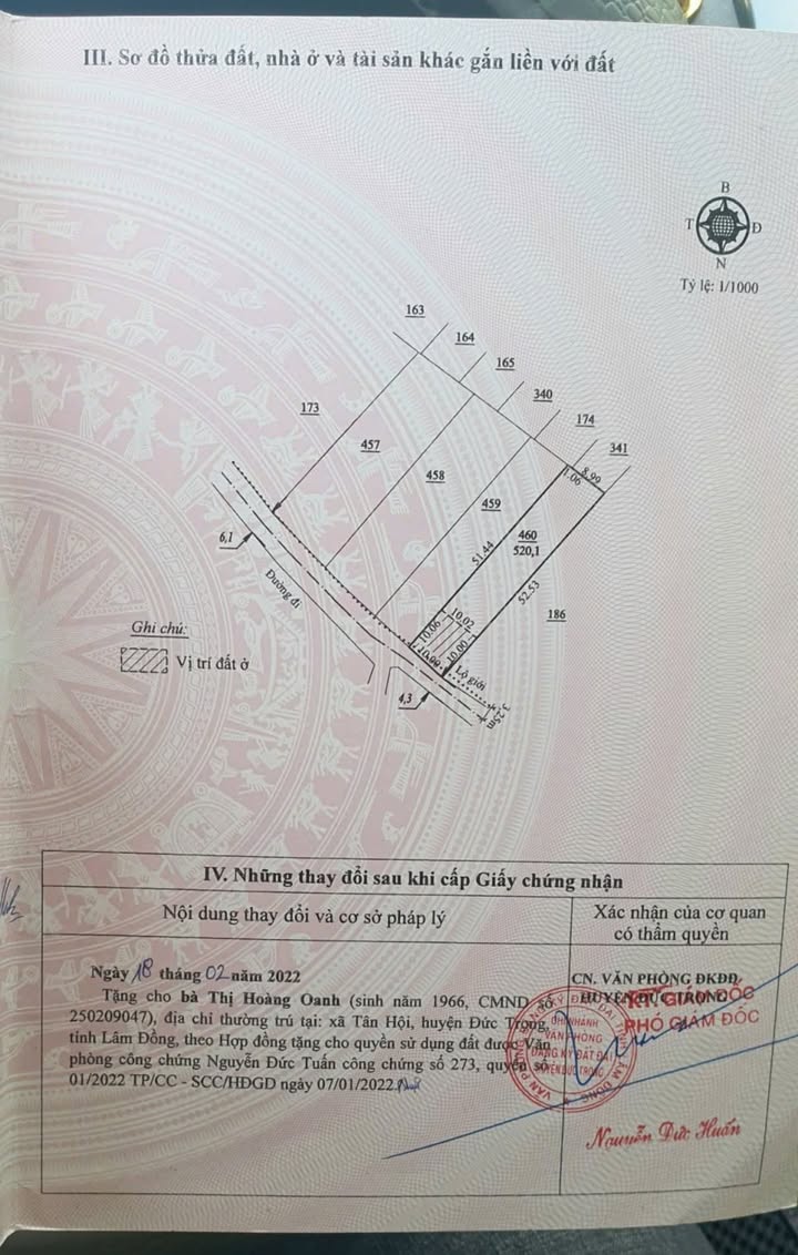 Đất mặt tiền đường Ấp Lu, Hiệp Thạnh, 520m² chỉ 3.6 tỷ - Sổ hồng chính chủ!
