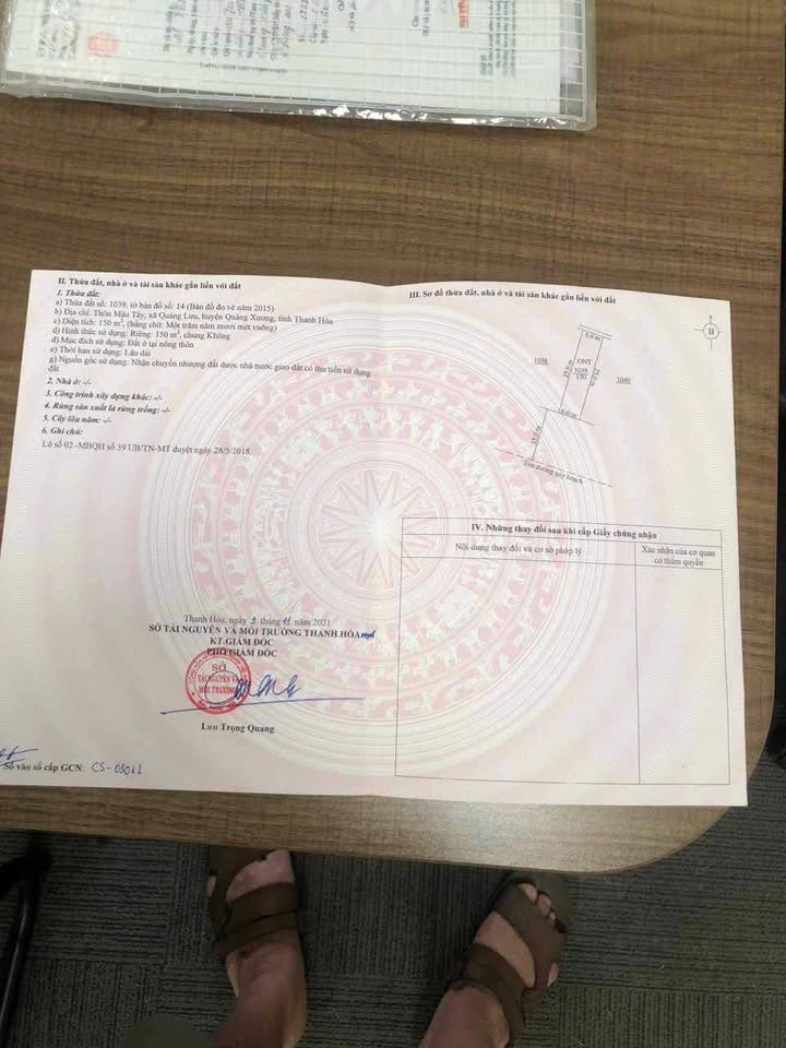 Đất nền Quảng Lưu, Thanh Hóa 150m² giá thỏa thuận - Cơ hội đầu tư tuyệt vời!