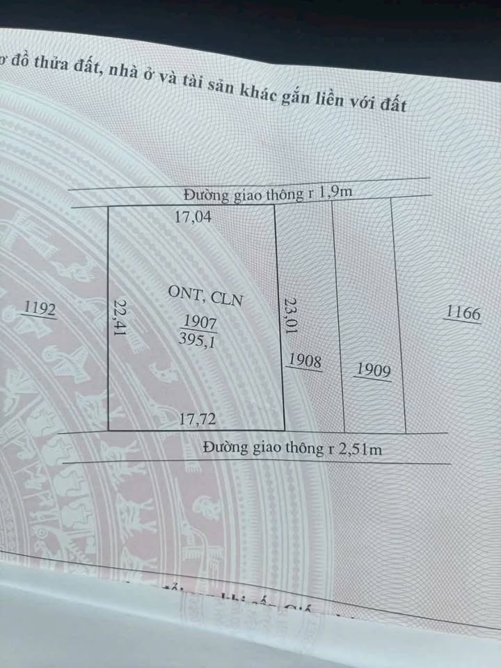 Đất thổ cư Quảng Bình, Quảng Xương 391m² giá chỉ 800 triệu - Cơ hội đầu tư hấp dẫn!