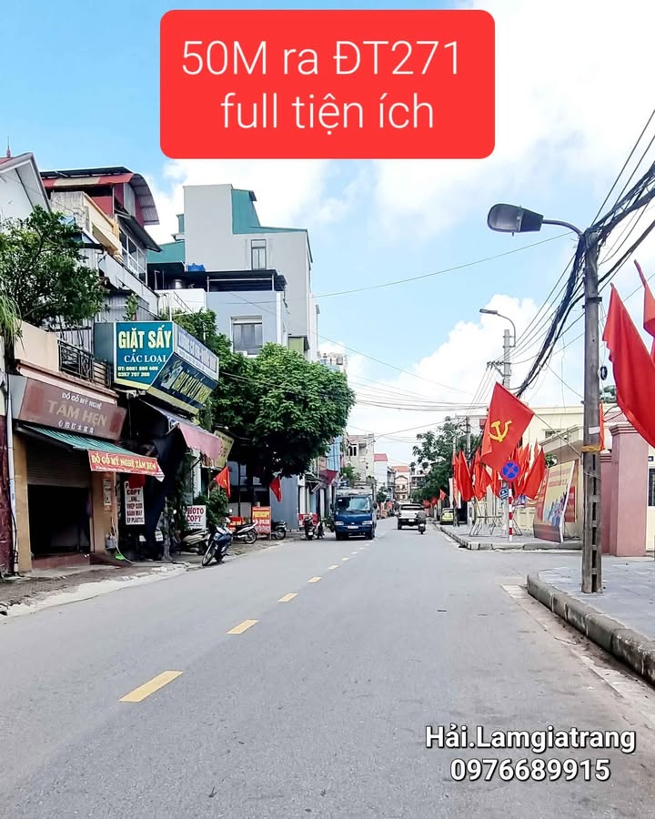 Đất nền Hương Mạc, Từ Sơn 56.1m² giá 2 tỷ - Lô góc 2 mặt tiền, tiện ích đầy đủ!