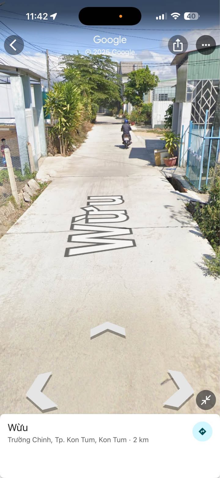 Đất nền chính chủ đường Wừu, trung tâm Kon Tum 140m² - Sẵn sàng xây dựng!