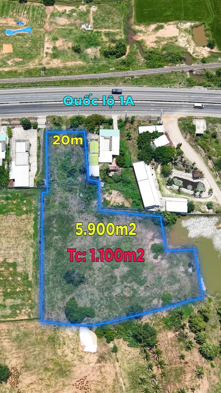 Đất nền Hàm Thuận Bắc 5900m² giá 13.09 tỷ - Đầu tư sinh lời hấp dẫn!