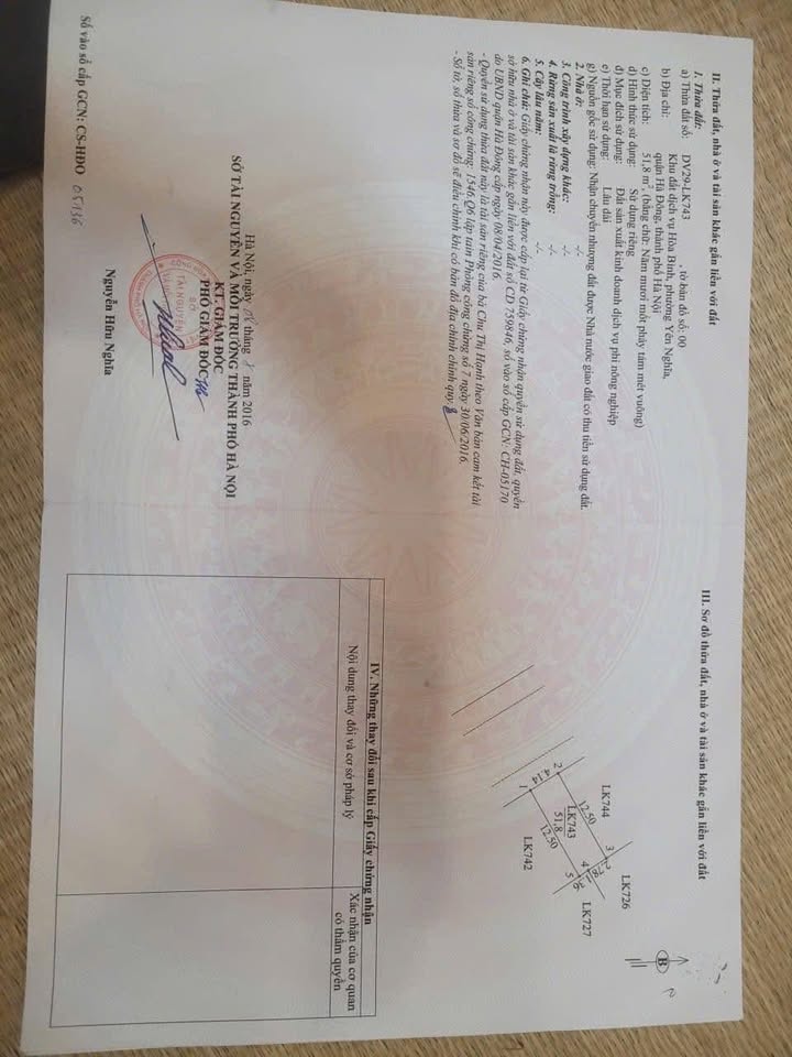 Đất dịch vụ Khu C Yên Nghĩa 52m² giá chỉ 11 tỷ - Sổ đỏ chính chủ!