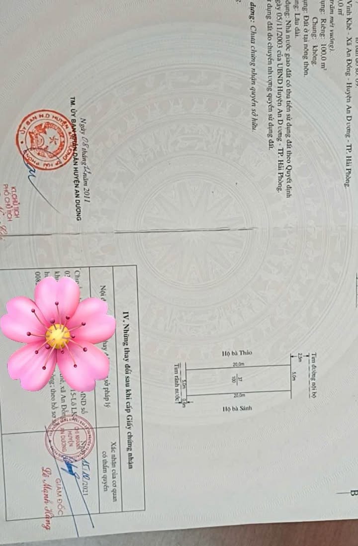 Đất Vĩnh Khê, An Đồng, An Dương - 100m² chỉ 2.3 tỷ - Đầu tư sinh lời ngay!