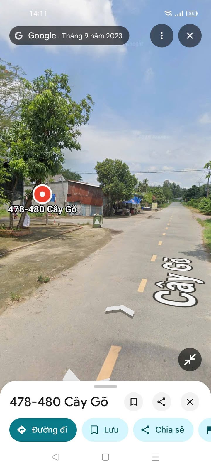 Đất nền lô góc 2 mặt tiền đường Cây Gõ, An Phú, Củ Chi 586m² - Đầu tư sinh lời ngay!