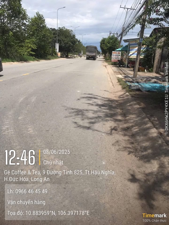 Đất mặt tiền đường DT 823, Đức Hoà, Long An 1450m² giá 14.5 tỷ - Cơ hội đầu tư hiếm có!