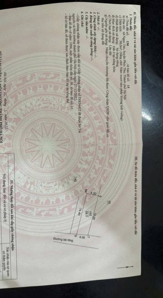 Đất Phú Mỹ Ngọc Tảo 58m² giá 2-3 tỷ - Nhà mới xây đầy đủ tiện nghi!