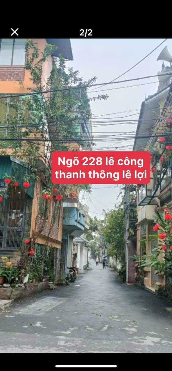 Nhà riêng Ngõ 288 Lê Công Thanh 50m² giá 2.1 tỷ - Gần phố đi bộ