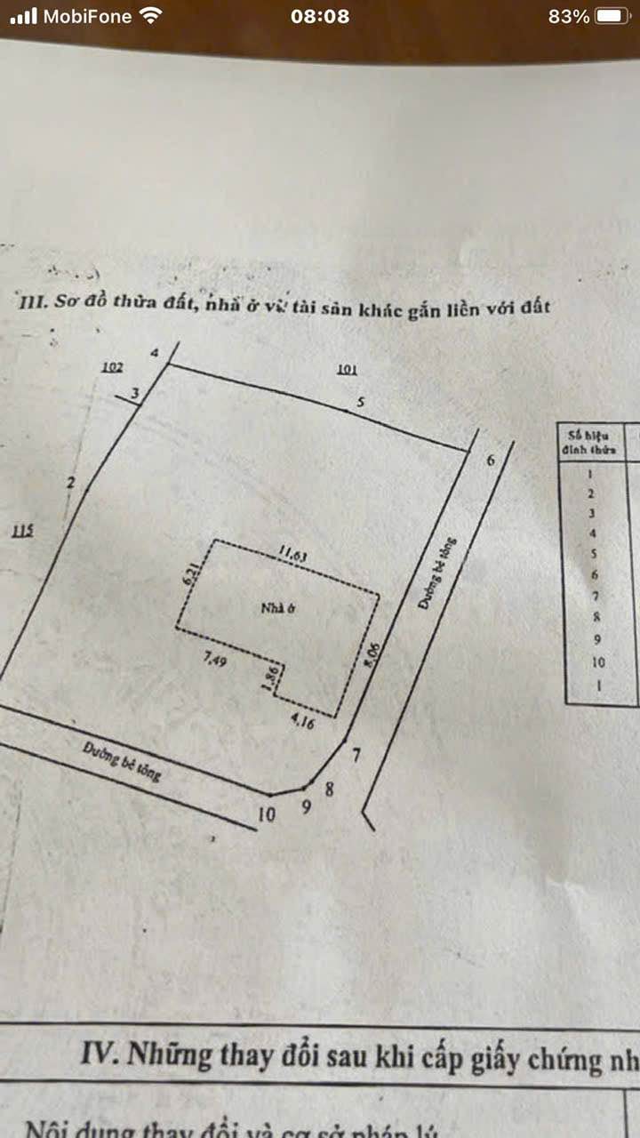 Bán nhà xã Cát Trinh, huyện Phù Cát 567m² giá 1 tỷ - Đường bê tông xe tải