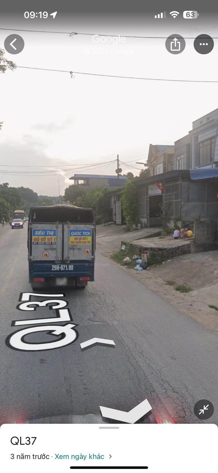 Đất thổ cư mặt tiền Quốc lộ 37, Đại Từ, 160m² - Đầu tư lý tưởng!