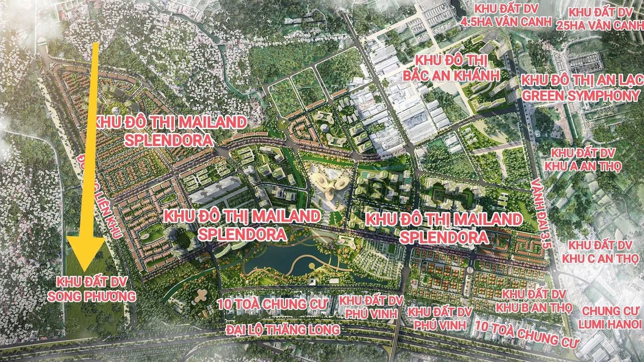 Đất dịch vụ Song Phương Hoài Đức 48m² giá 6 tỷ - Vị trí đắc địa, tiềm năng tăng giá!