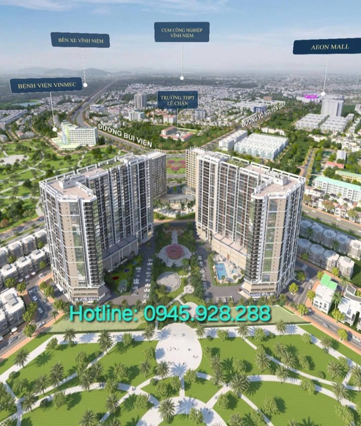 Căn hộ The Minato Residence Thủy Nguyên 2PN giá từ 15 triệu - Đón Tết sang trọng!