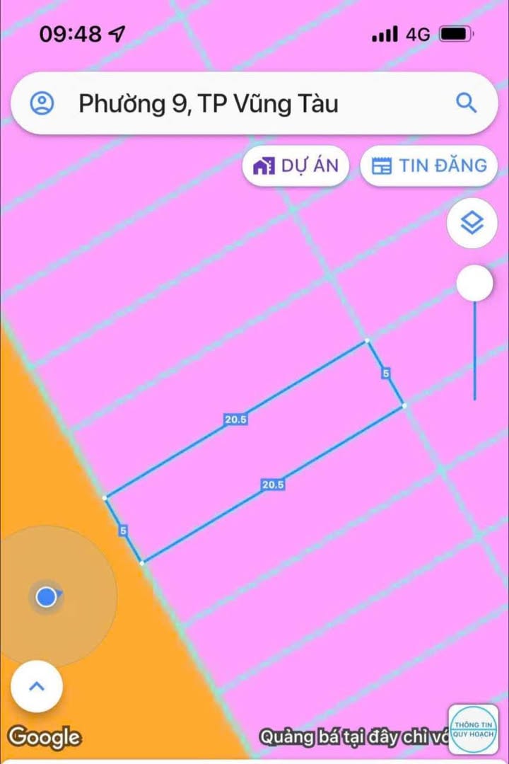 Đất nền mặt tiền đường Lương Văn Nho, Vũng Tàu 103m² giá 10.3 tỷ - Cơ hội đầu tư hiếm có!
