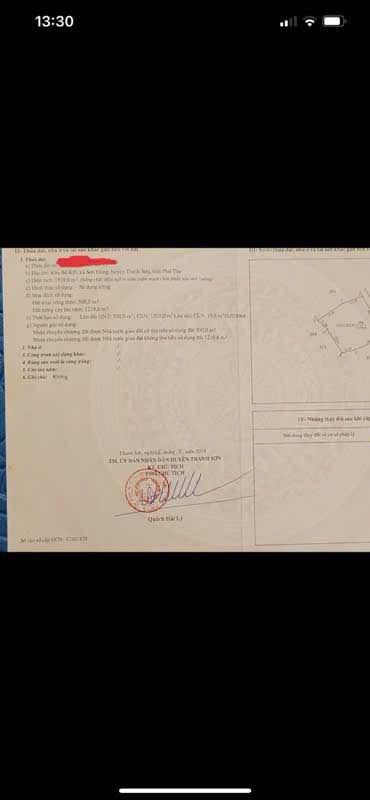 Đất nền xã Sơn Hùng, Thanh Sơn 1519m² giá 2 tỷ - Cơ hội đầu tư tuyệt vời!