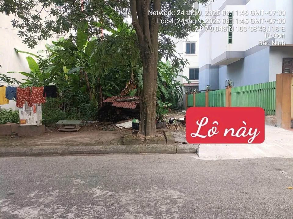 Đất nền Tân Hồng, Từ Sơn 100m² - Giá thỏa thuận, hướng Đông Nam