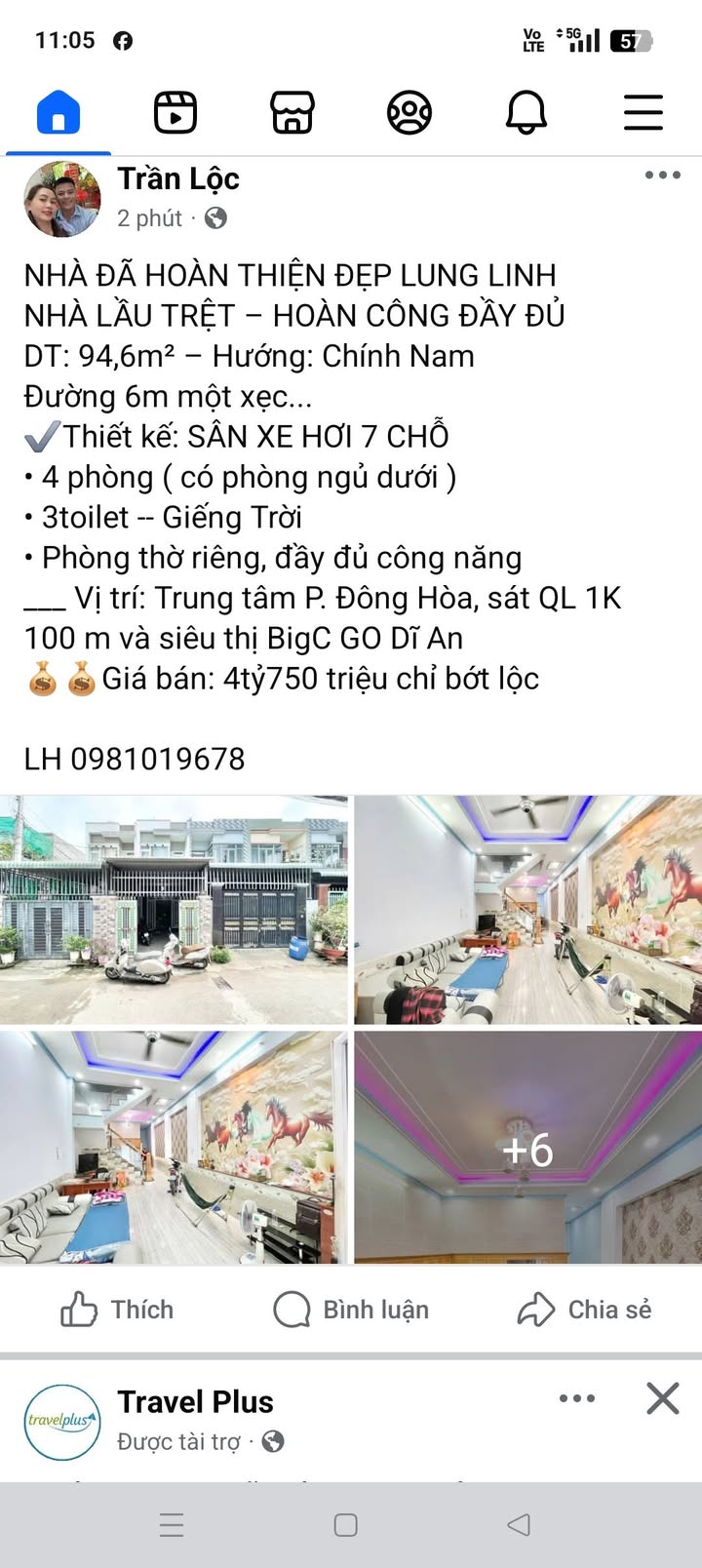 Nhà phố Dĩ An 94.6m² giá 4.75 tỷ - Sẵn sàng vào ở ngay!