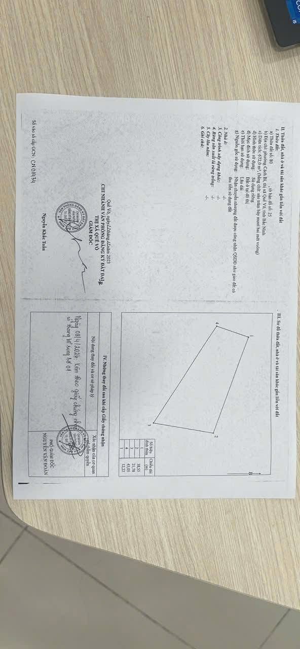 Đất nền 700m² thôn An Đặng, phường Cách Bi, giá 4.2 tỷ - Đường ô tô tận đất!