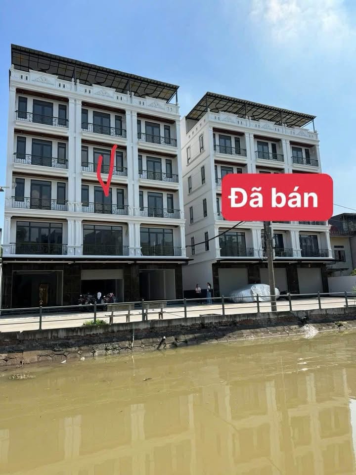 Nhà 6 tầng An Đồng Hải Phòng 400m² giá 6 tỷ - Lưng tựa núi, mặt nhìn sông!