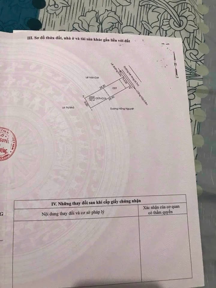 Nhà cấp 4 Định Hòa Thủ Dầu Một 147m² giá thỏa thuận - Sổ hồng chính chủ