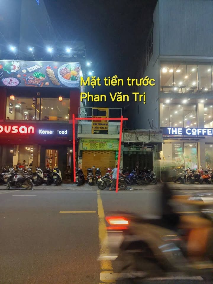 Nhà mặt tiền Phan Văn Trị, Gò Vấp 92.5m² giá 14.8 tỷ - Đầu tư sinh lời ngay!