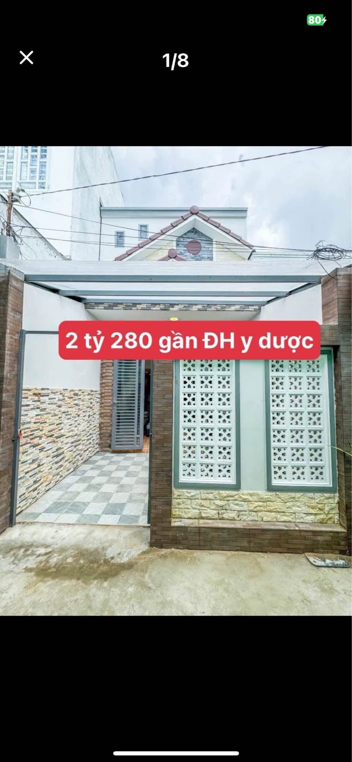 Nhà gần Đại học Y Dược Cần Thơ 58.8m² giá 2.28 tỷ - Tặng nội thất cao cấp!