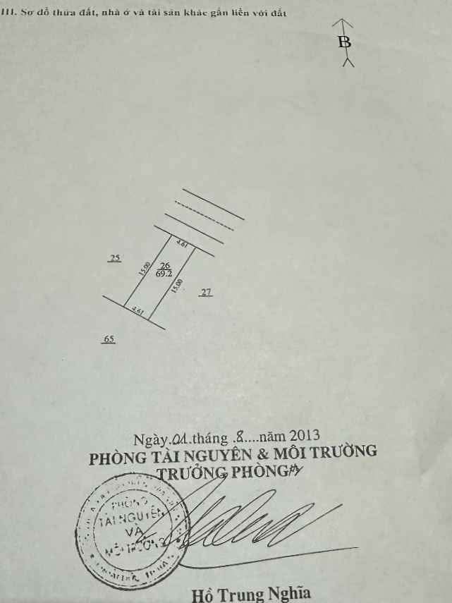 Lô đất khu tái định cư Lai Xá, Hoài Đức 69.2m² - Vị trí đắc địa, cơ hội đầu tư sinh lời!