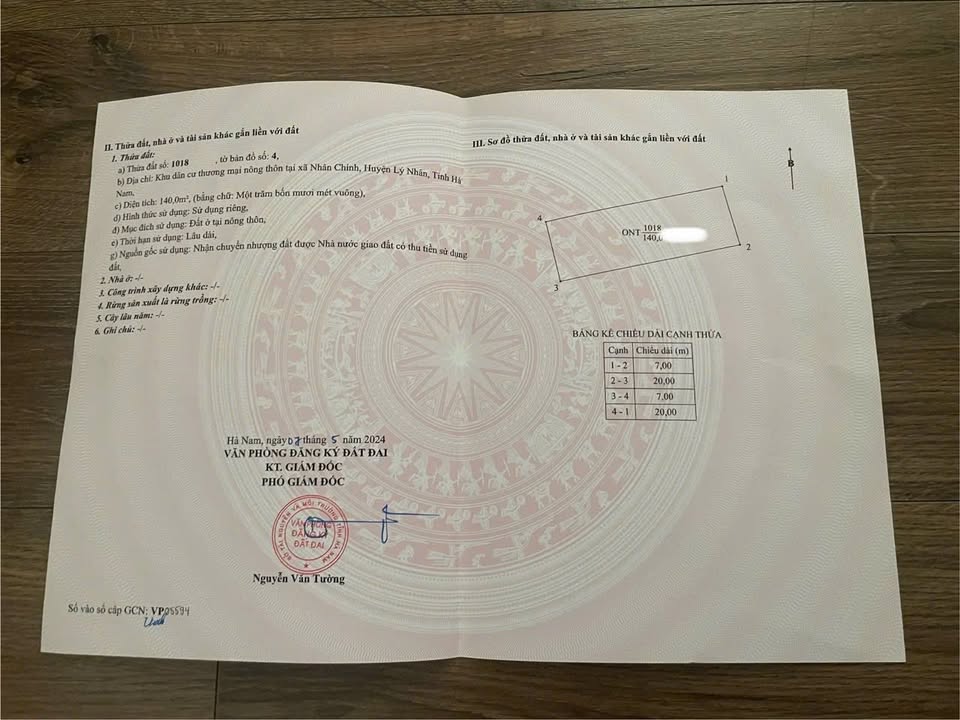 Đất nền kinh doanh tại Hà Phương 4, Lý Nhân 140m² chỉ 2 tỷ - Cơ hội đầu tư không thể bỏ lỡ!