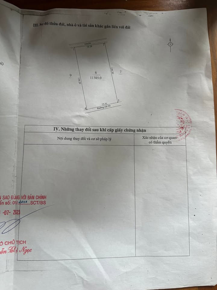 Đất nền thôn 3, xã Phú Cát, 11.385m² - Cơ hội đầu tư sinh lời!