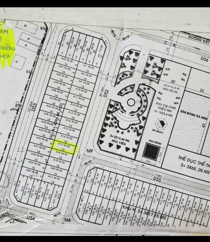 Đất nền phường An Nhơn Nam, TX An Nhơn 96m² giá 600 triệu - Cơ hội đầu tư hấp dẫn!