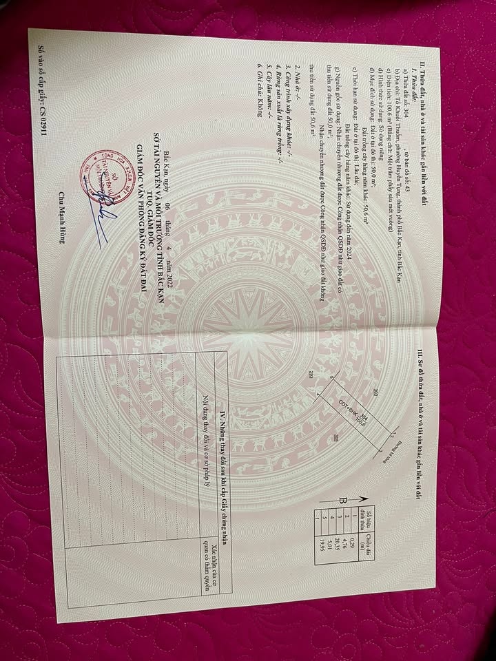 Đất nền 100m² tại Khuổi Thuổm, Bắc Kạn - Giá chỉ 300 triệu, đầu tư lý tưởng!